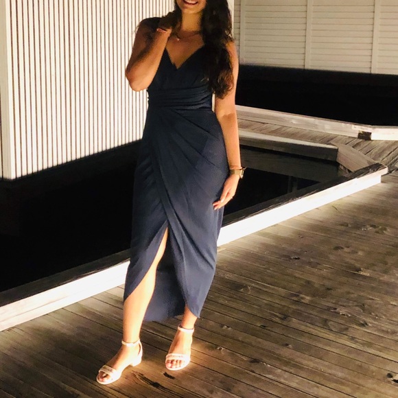 Midi Dress with straps - Picture 1 of 7